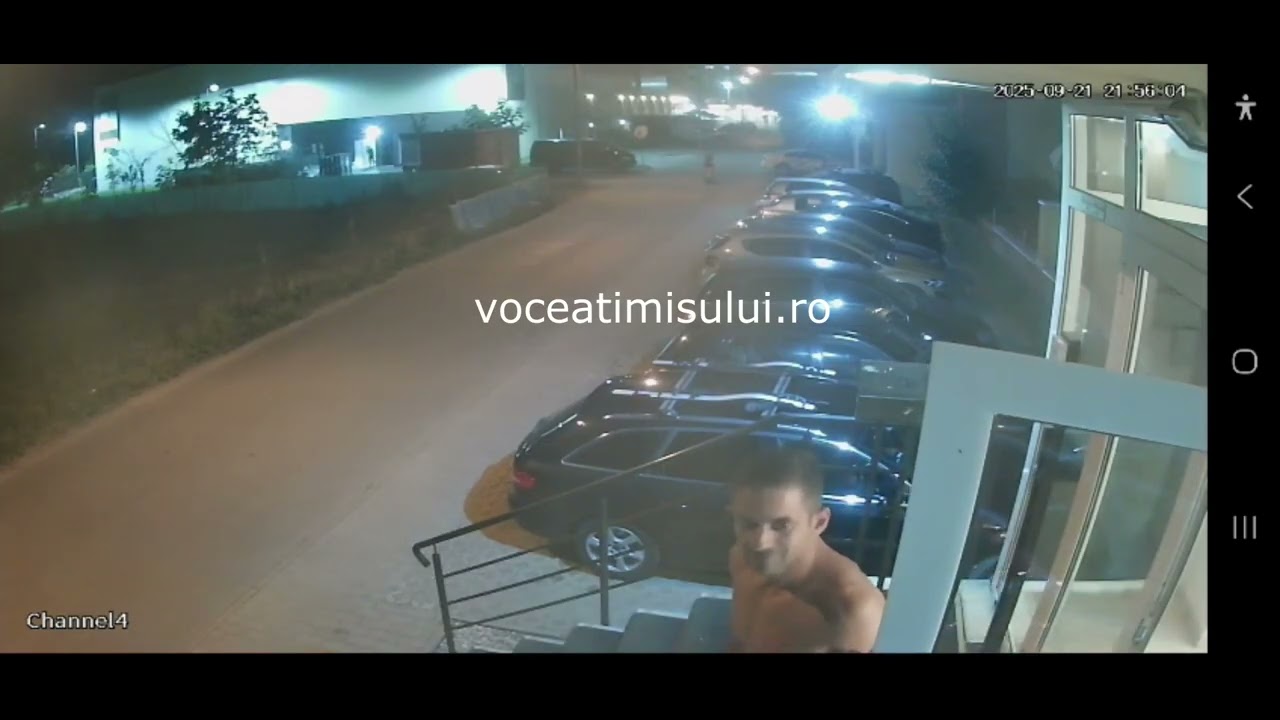 Scene halucinante la Timișoara: un bărbat s-a cățărat pe balcon și a intrat peste o tânără în casă