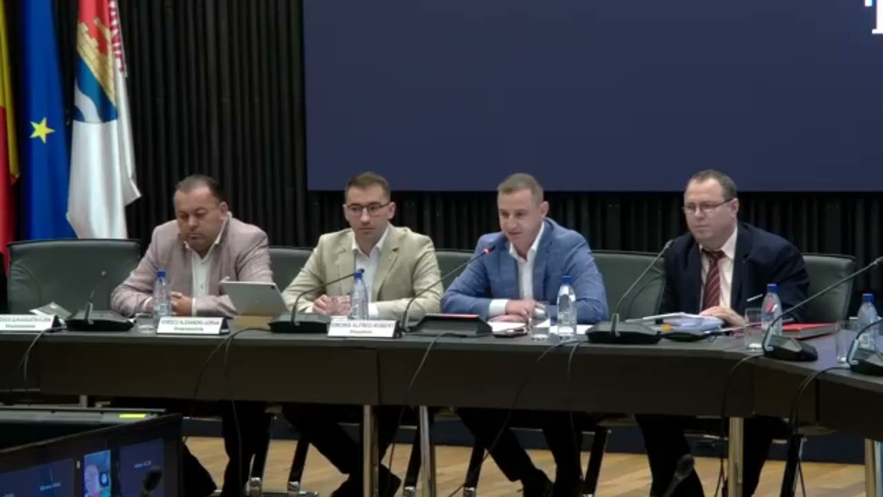 Sedinta Consiliul Judetean