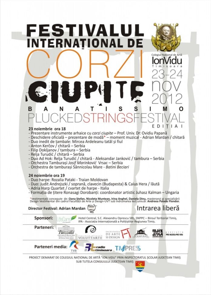 Festivalul Internaţional de corzi ciupite BANATISSIMO Afis Final Komplet JPG. jpg