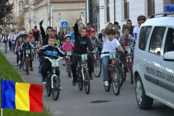 Lugojul pedalează
