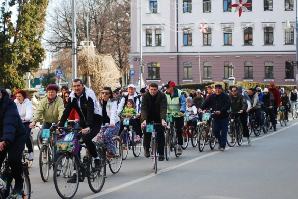 De Ziua Mondială a Sănătăţii Lugojul Pedalează
