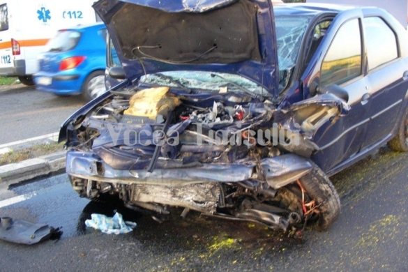 Accident grav la 18 km. de Timișoara, între localitățile Remetea Mare și Izvin