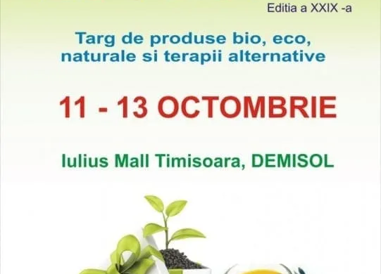 „EXPO BIO”, în weekend la Iullius Mall