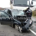 Accident deosebit de grav între Albina şi Sacoşu Turcesc. Un bărbat a murit după ce a fost izbit de un autocamion 005