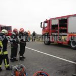 Accident deosebit de grav între Albina şi Sacoşu Turcesc. Un bărbat a murit după ce a fost izbit de un autocamion 011