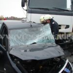 Accident deosebit de grav între Albina şi Sacoşu Turcesc. Un bărbat a murit după ce a fost izbit de un autocamion 027