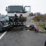 Accident deosebit de grav între Albina şi Sacoşu Turcesc. Un bărbat a murit după ce a fost izbit de un autocamion 031