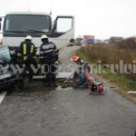 Accident deosebit de grav între Albina şi Sacoşu Turcesc. Un bărbat a murit după ce a fost izbit de un autocamion 035