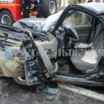 Accident deosebit de grav între Albina şi Sacoşu Turcesc. Un bărbat a murit după ce a fost izbit de un autocamion 056