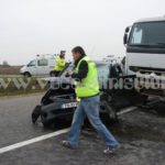 Accident deosebit de grav între Albina şi Sacoşu Turcesc. Un bărbat a murit după ce a fost izbit de un autocamion 062