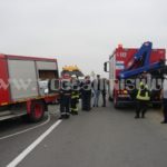Accident deosebit de grav între Albina şi Sacoşu Turcesc. Un bărbat a murit după ce a fost izbit de un autocamion 065