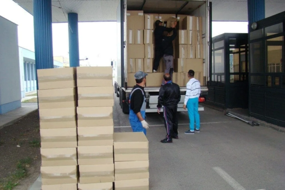 Tir cu peste 500.000 pachete de țigări susceptibile a fi “făcături”