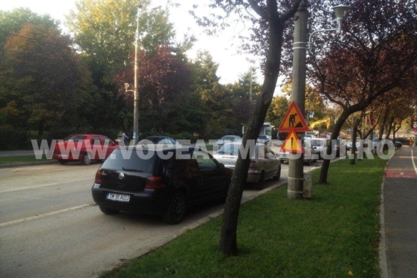 Partea bună a şantierului Michelangelo? Parcare gratuită pentru studenţi