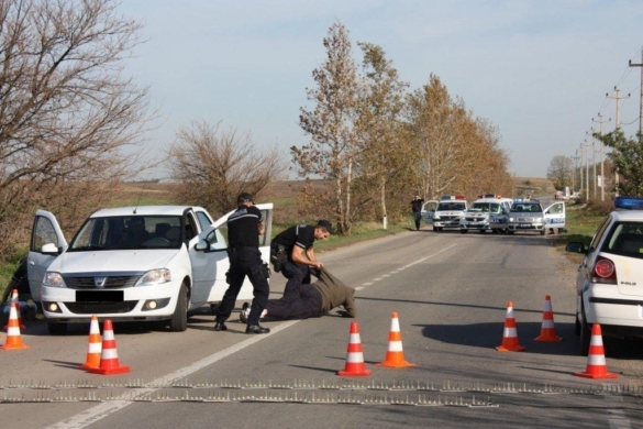 Polițiștii din Timiș și colegii lor din Serbia au „exersat” zilele trecute urmărirea transfrontalieră