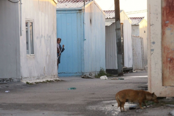 The Roma camp in Farsala Greece where the yet unidentified blond four year old girl was discovered 2470233 The Roma camp in Farsala Greece where the yet unidentified blond four year old girl was discovered 2470233