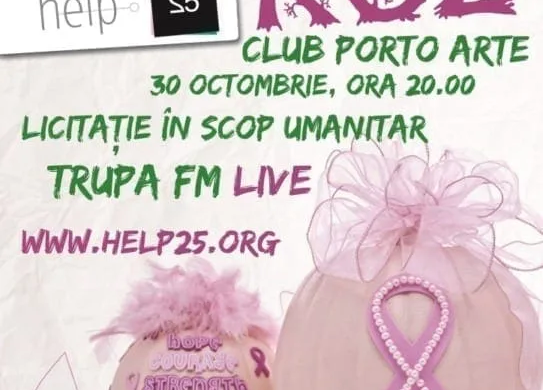 “Dovleacul Roz”, eveniment caritabil la Timişoara
