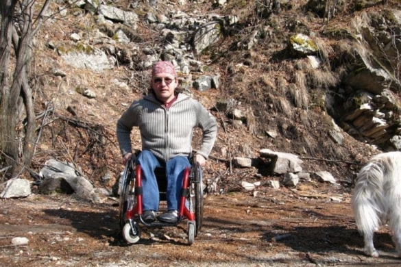 Vasile Stoica, atletul lugojean în fotoliu rulant, se întoarce acasă
