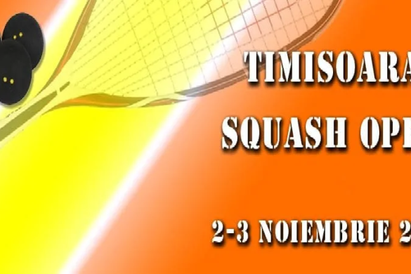 Squash Club vă invită la o nouă ediţie a „Timişoara Squash Open”, la început de noiembrie
