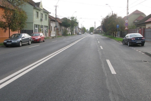 FOTO La Timişoara se lucrează. Covoare asfaltice şi sensuri unice