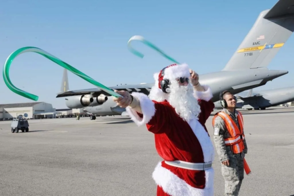 Moş Crăciun „aterizează” pentru copii…unde? la aerodromul de lângă Timişoara