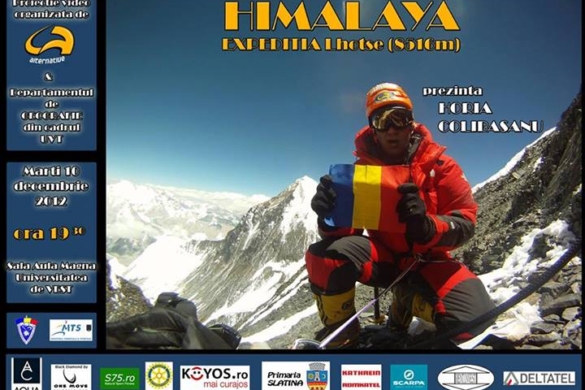 Horia Colibăşanu invită prietenii alpinismului la o proiecţie de film, la Universitatea de Vest din Timişoara, în această seară