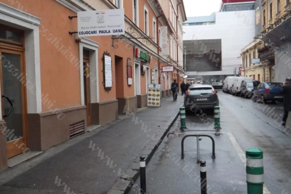 Paula Cojocari, fiica secretarului Primăriei, are singurul loc de parcare privat de pe domeniul public, din Timişoara. De trei ani!