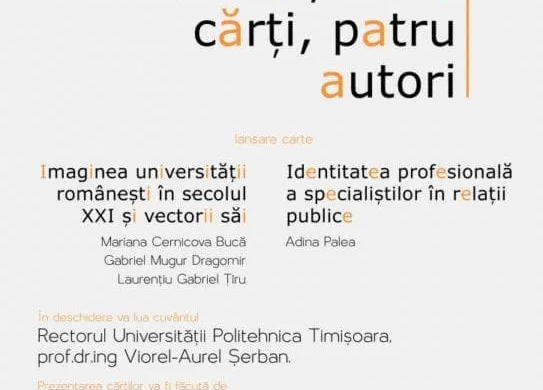 O editură, două cărţi, patru autori