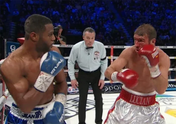 Lucian Bute a fost învins de Jean Pascal într-un meci de box contând pentru categoria semigrea bute pascal jpg