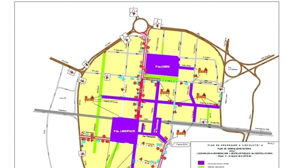 santier-piata-unirii-restrictii-circulatie