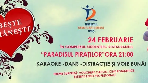 Tinerii din PDL sărbătoresc Dragobetele