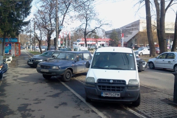Nesimțiții traficului de pe la noi sau turma de pe pista de bicicliști