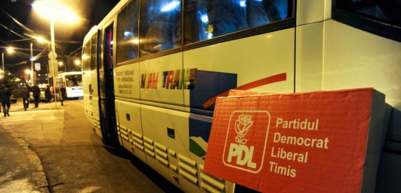 plecarea delegatiei PDL la protest 14