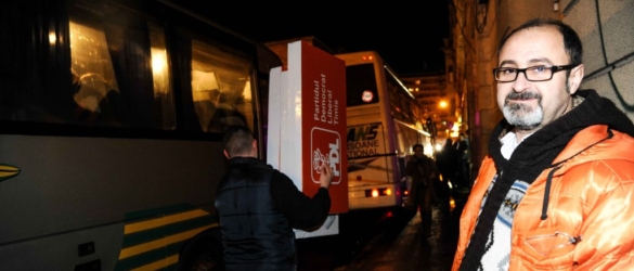 plecarea delegatiei PDL la protest 8