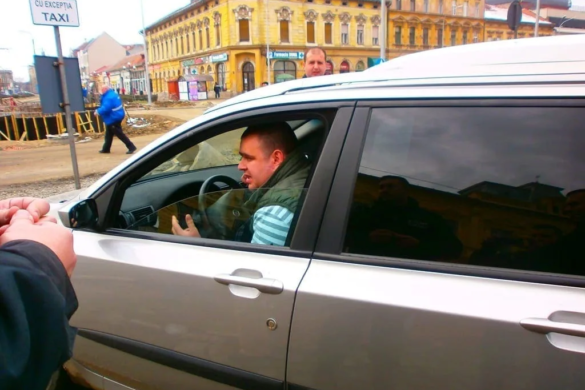 Tupeul şi nesimţirea costă! Un şofer a fost amendat drastic de Poliţia Locală şi mai apoi de Rutieră, la Timişoara
