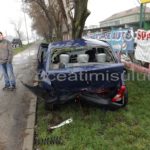Şofer mut de beat, cu maşina de împrumut, a provocat un accident violent01