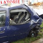 Şofer mut de beat, cu maşina de împrumut, a provocat un accident violent12