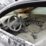 Audi A3 în flăcări în Complexul Studenţesc din Timişoara7 jpg