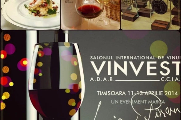 Cele mai rafinate licori din struguri alături de bucate alese, la Vinvest 2014