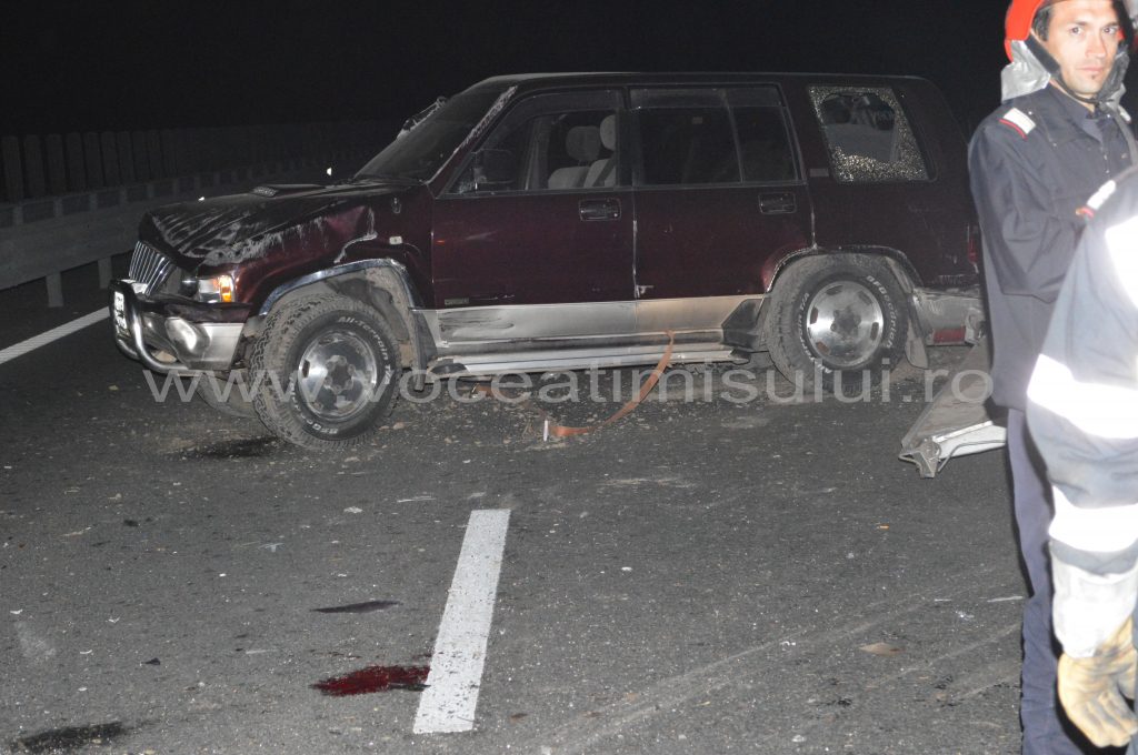 Doi ţigani au blocat traficul pe autostrada A128 Doi ţigani au blocat traficul pe autostrada A128