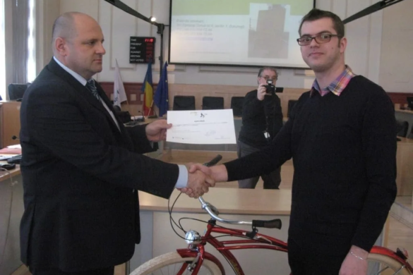 Timișoara a câștigat o bicicletă în concursul de promovare a ciclismului urban. FOTO