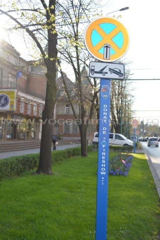 stalpi semne irculatie centru timisoara 9 stalpi semne irculatie centru timisoara 9