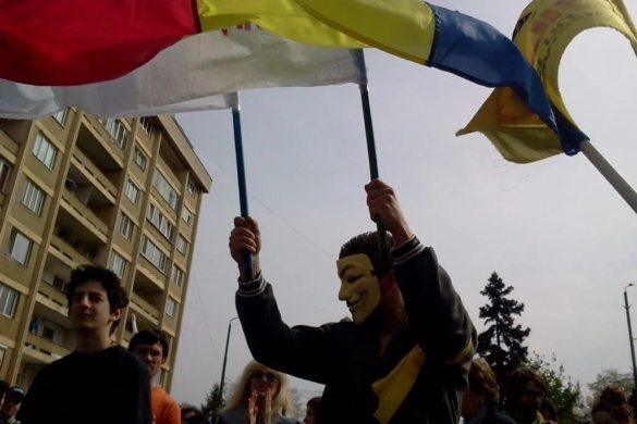 Timișoara protestează împotriva fracturării hidraulice FOTO