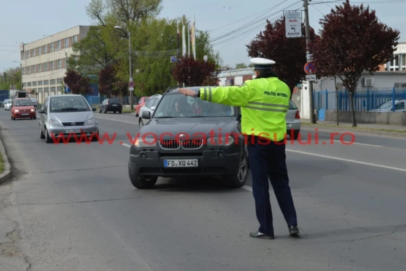 Nici de 1 mai nu au scăpat șoferii de amenzi de la Poliția Rutieră din Timiș