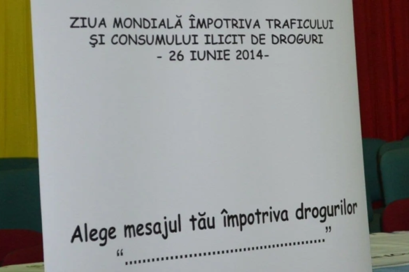 Concursul „Stop drogurilor” s-a încheiat! Vezi aici liceele câștigătoare