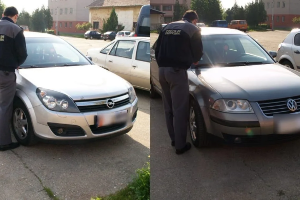 Două mașini furate, confiscate într-o oră de Poliția de Frontieră de la Porțile de Fier I