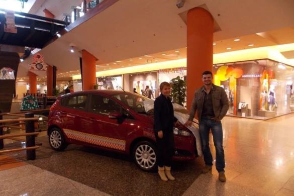 Tombola de Paşte de la mall i-a adus unui timişorean un Ford Fiesta