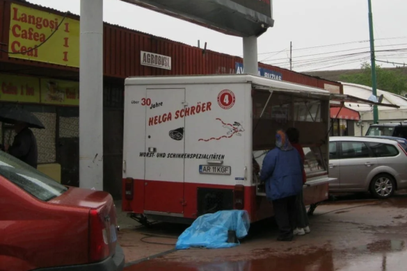 Rulotă care vindea carne fără aviz, amendată de două ori în două luni