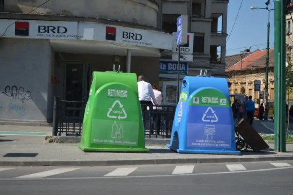 Timişoara s-a umplut de „clopote”! Municipalitatea încurajează reciclarea şi consumul responsabil de resurse
