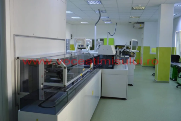 SUPER-LABORATORUL, care poate face 4.000 de analize pe oră, începe să funcţioneze la Spitalul Judeţean din Timişoara FOTO+VIDEO