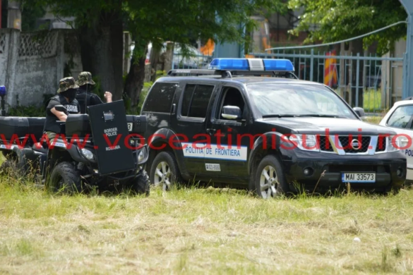 Doi albanezi, opriti de politistii de frontiera la granita judetului Timis cu Serbia